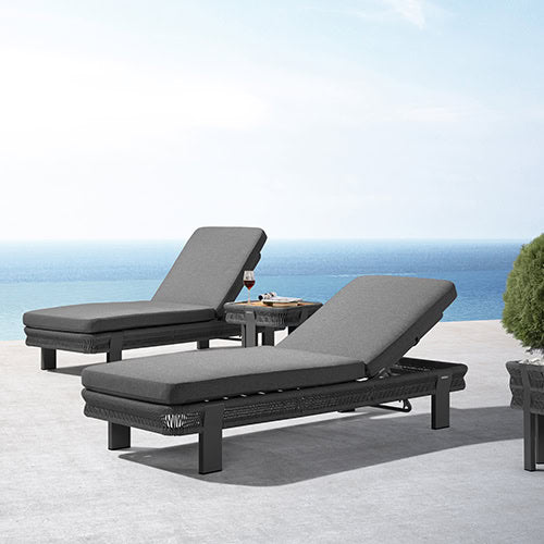 BORROMEO Series Sun Loungers Set