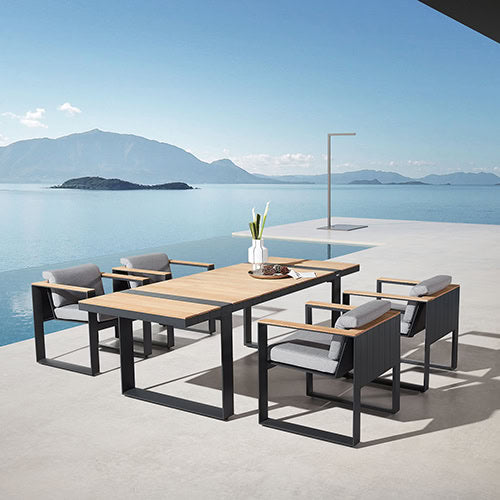Cambusa Series 4 persons Dining Table and Chairs set