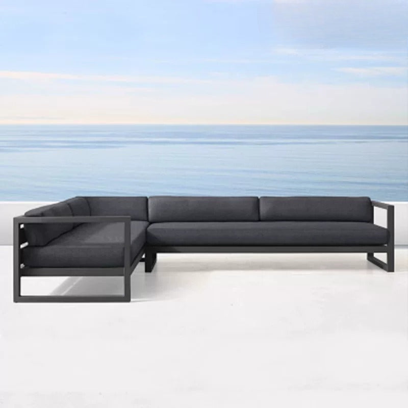 戶外鋁合金北歐風沙發組合套裝 SOFA134 側面角度 2