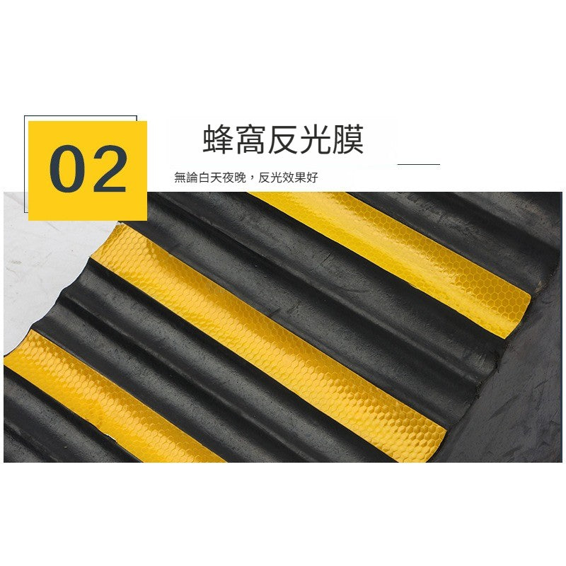三角木止退器大小貨車 防溜車 汽車 輪胎防滑便攜式橡膠停車 位阻車 器 TCH00021-1