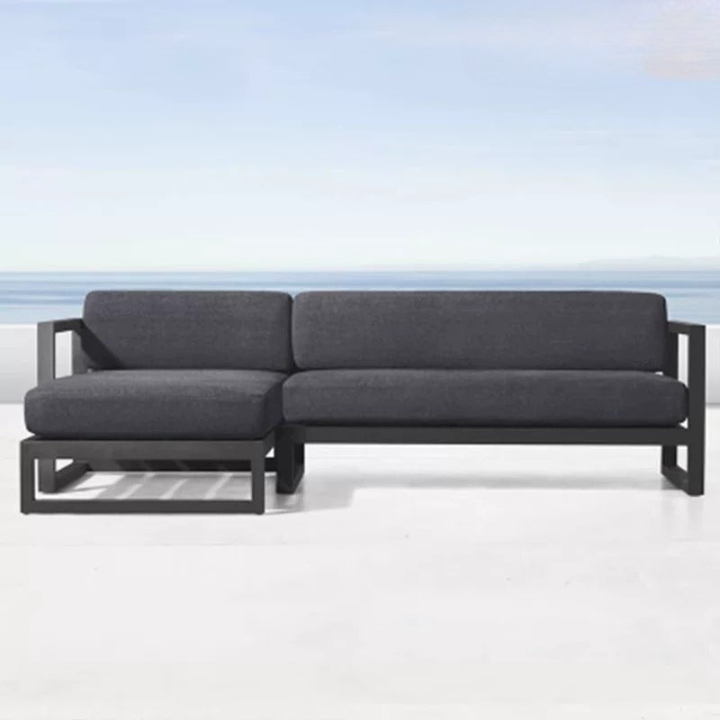 戶外鋁合金北歐風沙發組合套裝 SOFA134 組合配置示意 2