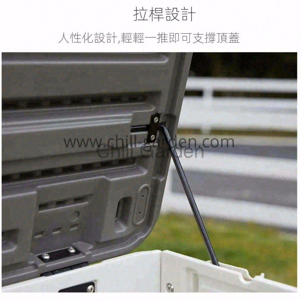 116.8×60×60cm大容量防水戶外櫃