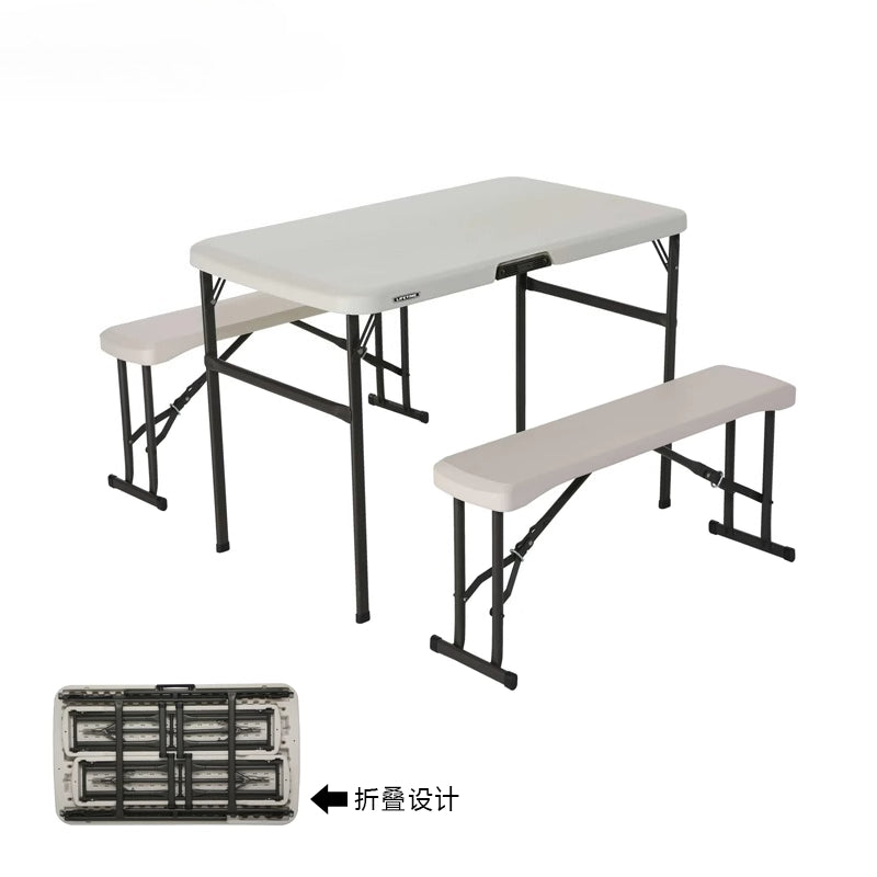 美國 Lifetime hdpe 106cm 桌椅套裝 Lifetime-Tableset-01