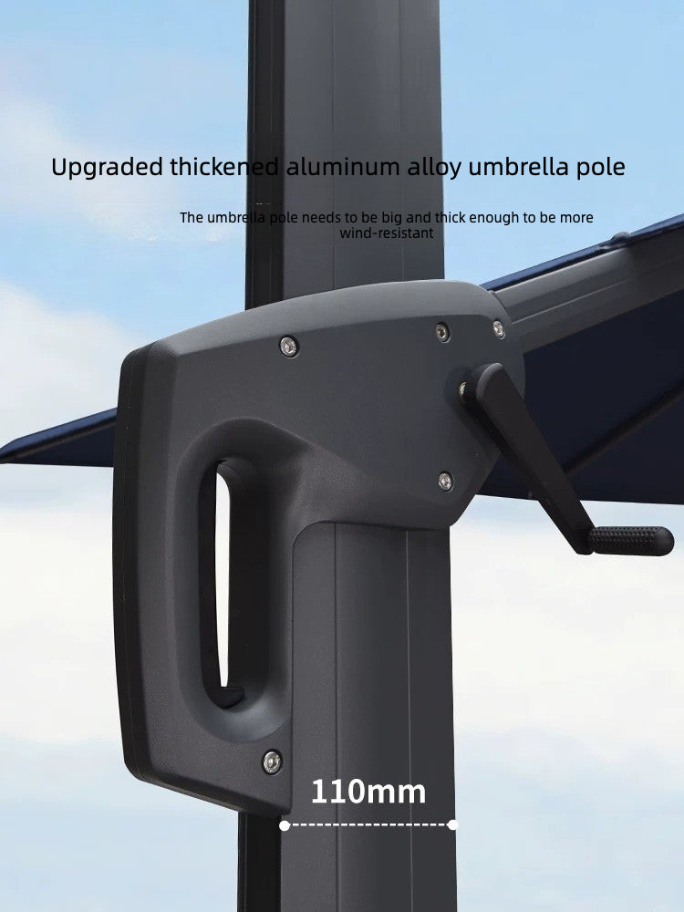 專業款 Sunbrella 3.5米方形太陽傘（11cm傘桿）兩色可選 SUN049