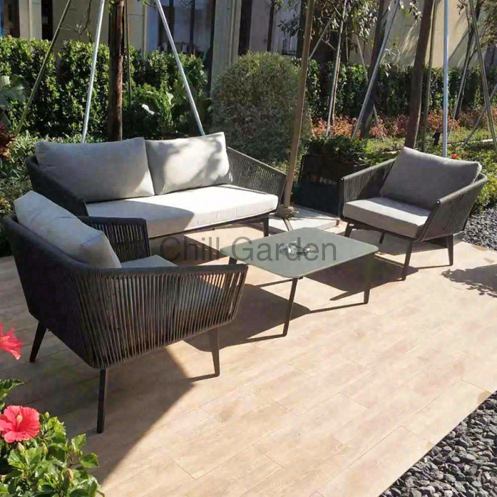 SOFA057防水戶外沙發套裝，庭院露台休憩家具