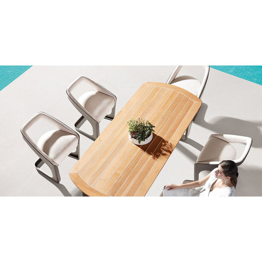 ONDA Series Outdoor Dining Table and Chairs set