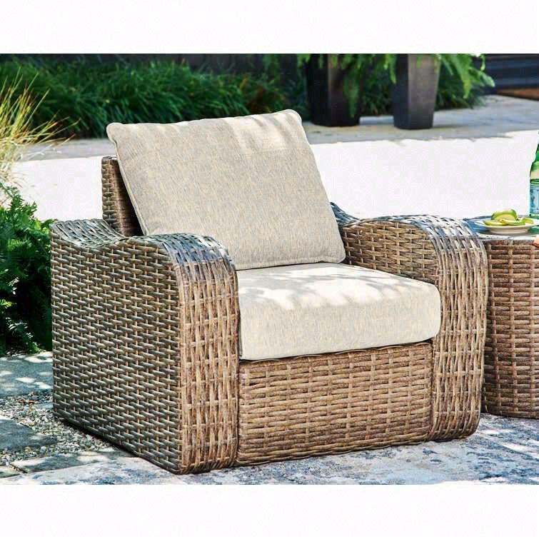 戶外PE藤編沙發組合套裝 SOFA128 細節特寫