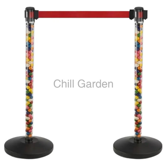 圍欄柱 排隊柱 欄杆座 拉帶柱 Qs016